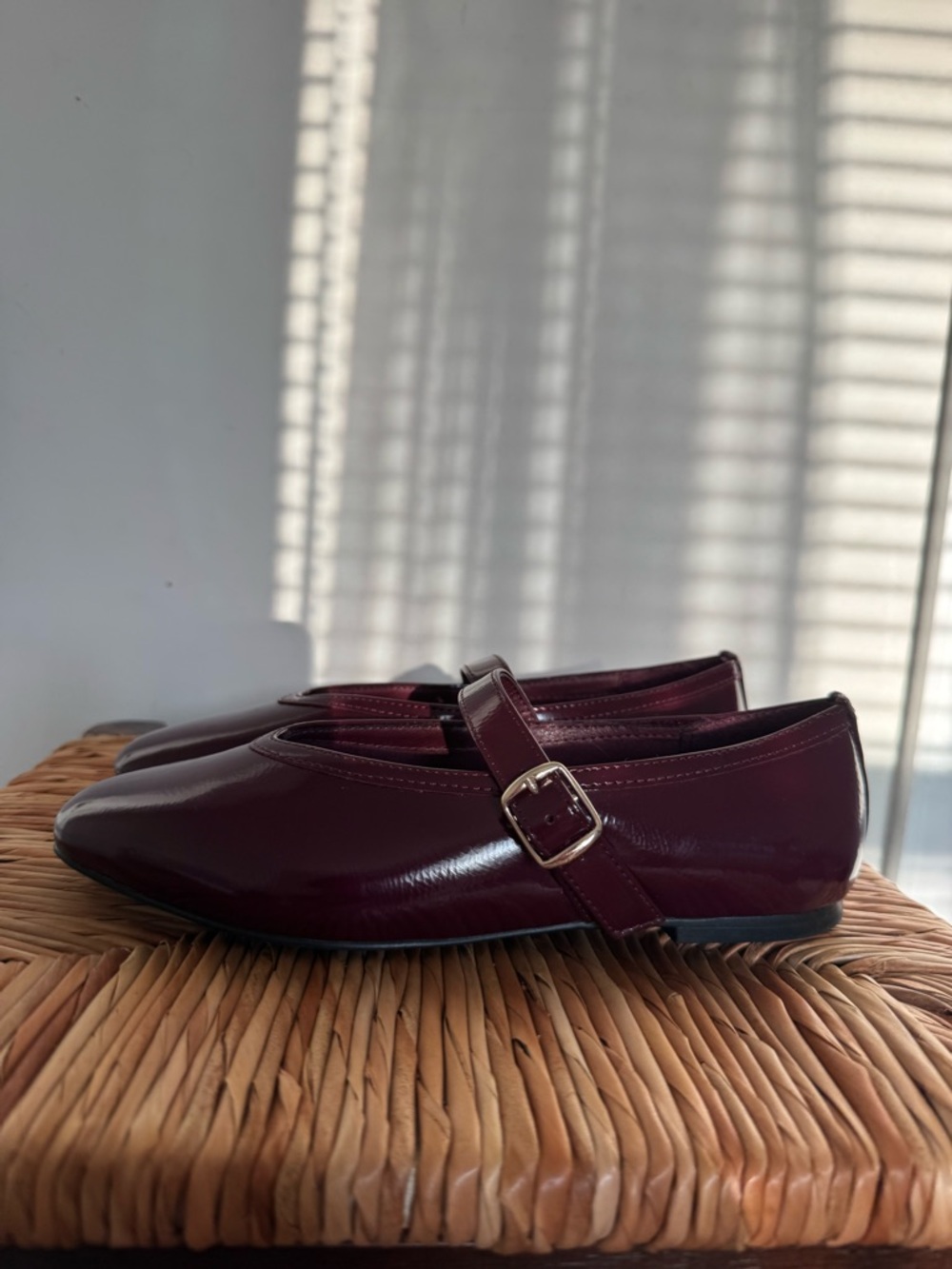 a new day women’s Mary Jane Dress Shoes in Burgundy Wine